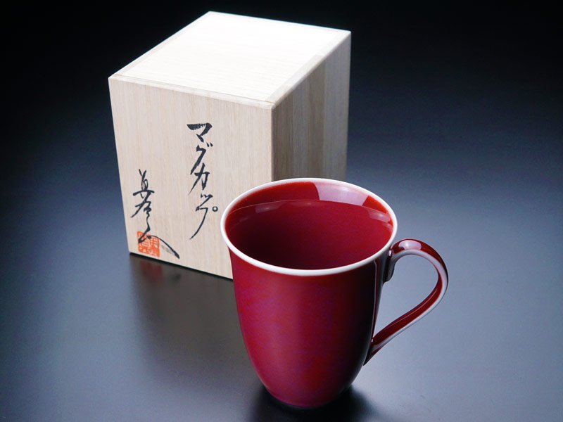 Shinemon Kiln Coffee Mug Yohen-Shinsha, 320ml - Arita Ware