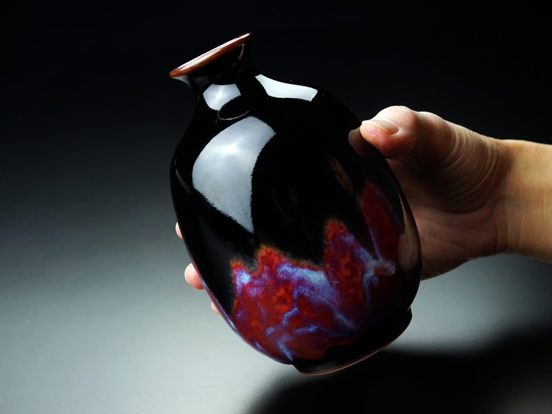 Bol à café or/platine brillant Étoile bleue « Yoko Gekko »