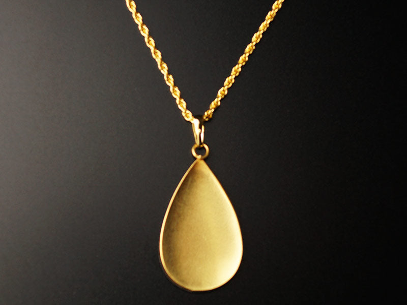 Pure Gold Kyoto Inlay Necklace - Ivy