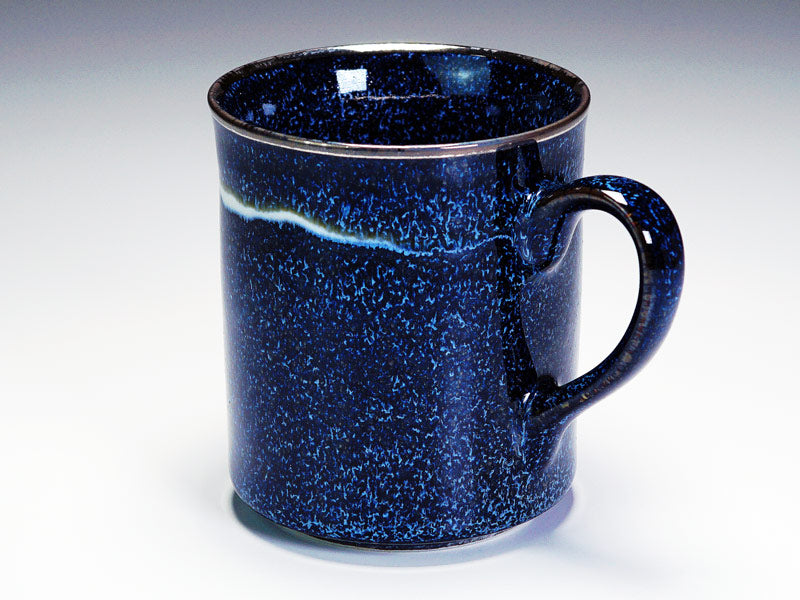 Shinemon Kiln Coffee Mug "Seiten" - Platinum Decoration, Arita Ware
