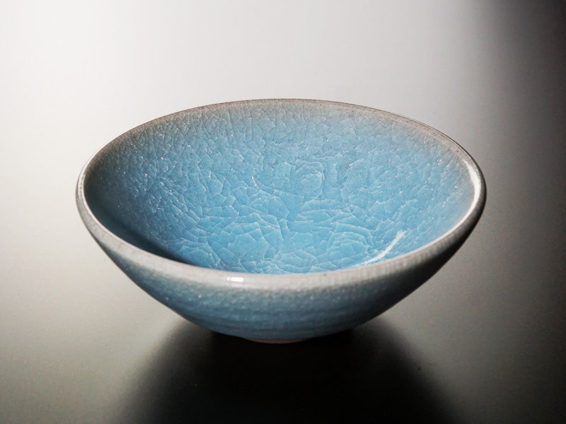 Bol à café or/platine brillant Étoile bleue « Yoko Gekko »