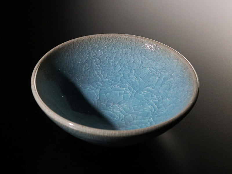 Bol à café or/platine brillant Étoile bleue « Yoko Gekko »
