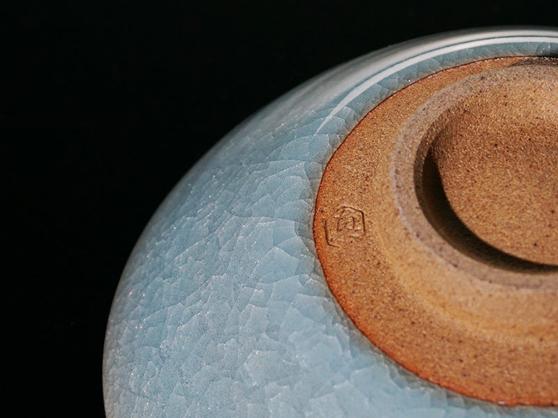 Bol à café or/platine brillant Étoile bleue « Yoko Gekko »