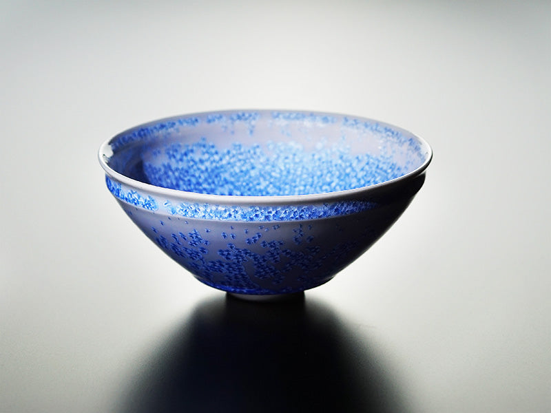 Bol à café or/platine brillant Étoile bleue « Yoko Gekko »
