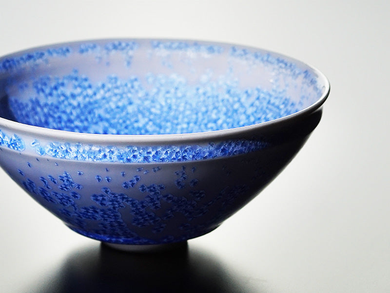 Bol à café or/platine brillant Étoile bleue « Yoko Gekko »