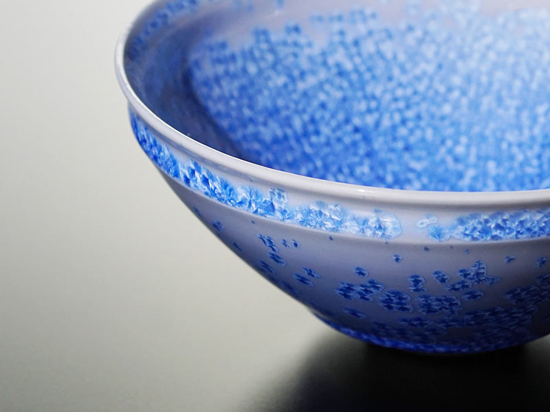 Bol à café or/platine brillant Étoile bleue « Yoko Gekko »