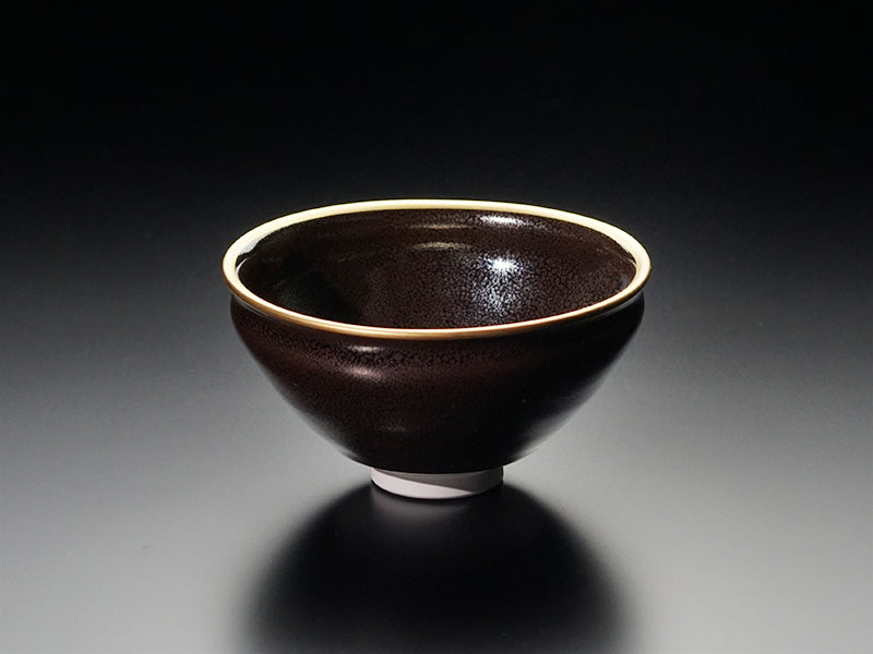 Bol à café or/platine brillant Étoile bleue « Yoko Gekko »