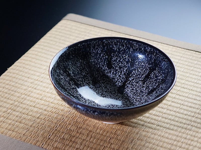 Bol à café or/platine brillant Étoile bleue « Yoko Gekko »