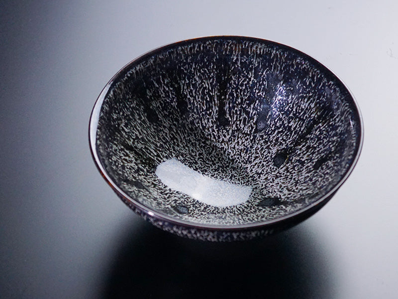 Bol à café or/platine brillant Étoile bleue « Yoko Gekko »