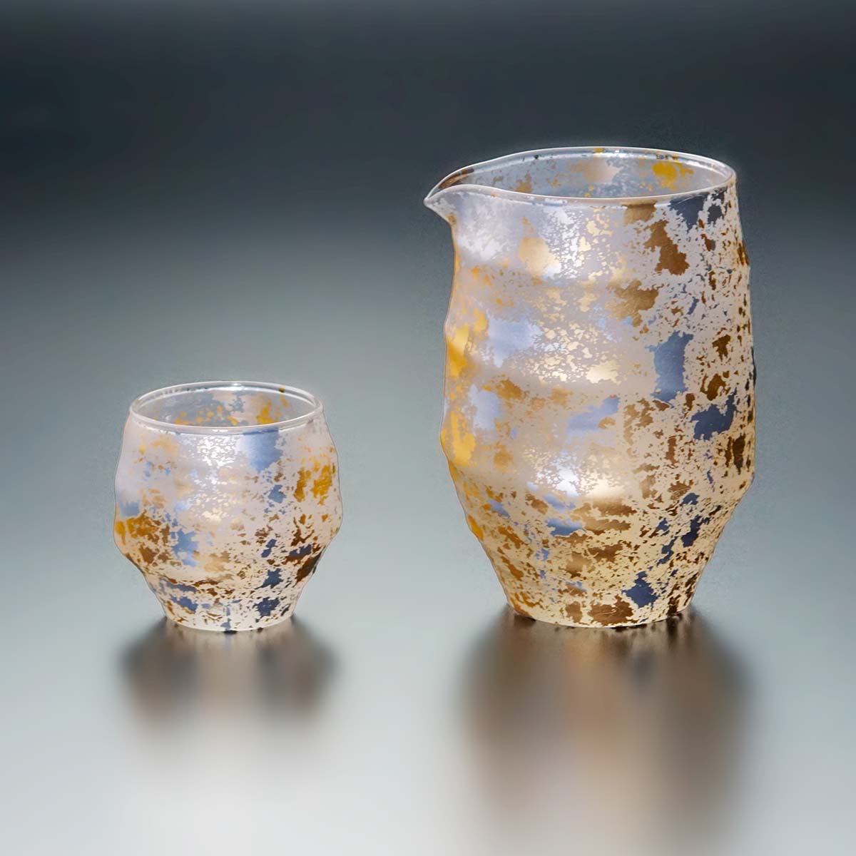 Kihaku Premium Japanese Sake Set - Yamanaka Lacquerware