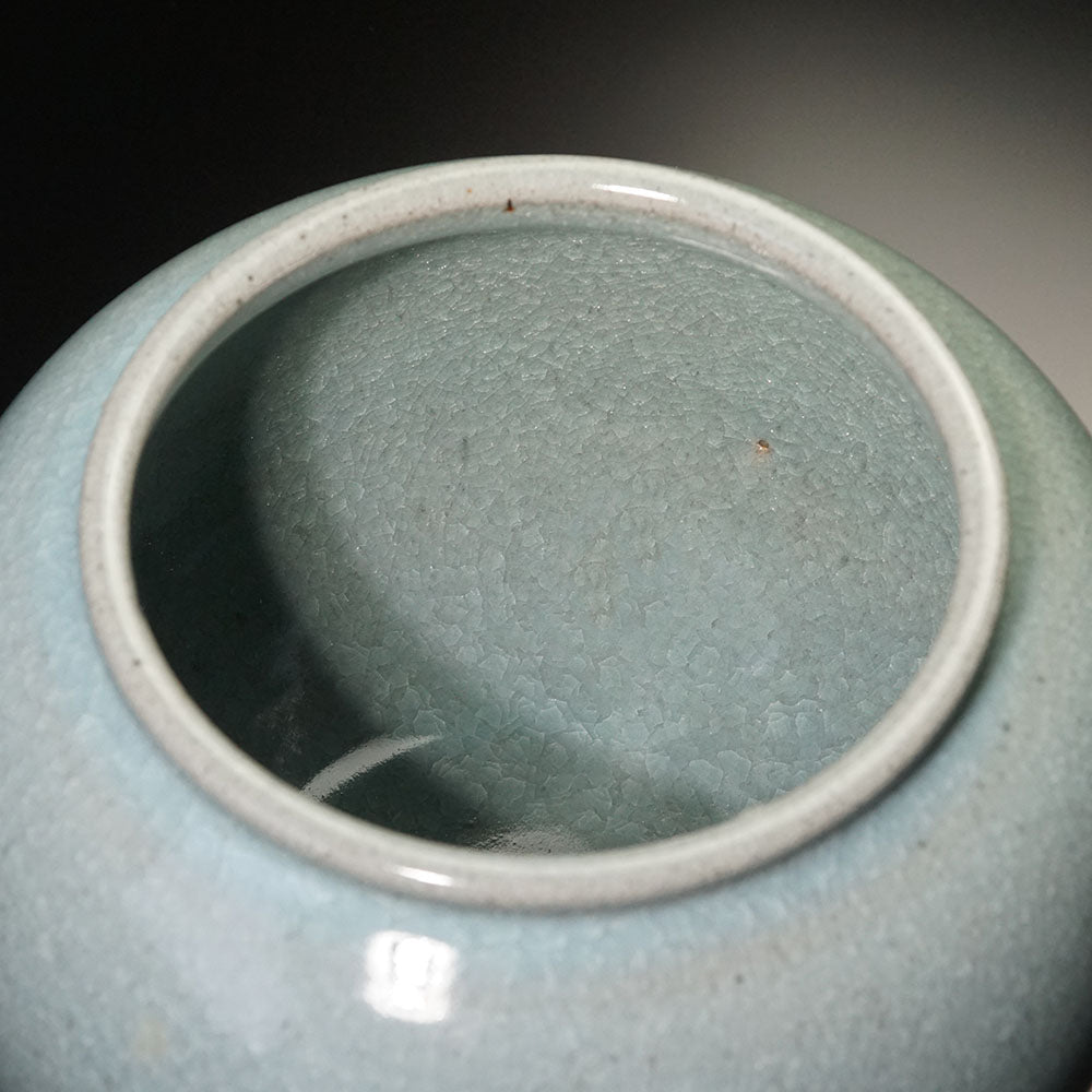 Shinemon Kiln Celadon Flower Vase by the First Shinemon - Arita Ware