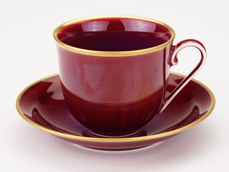 Shinemon Kiln Youhen-Shinsha Hananohikari Coffee Cup - Arita Ware