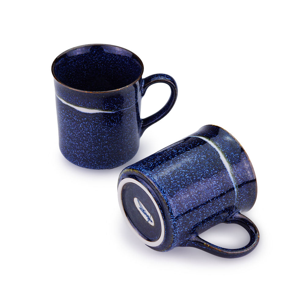 Shinemon Kiln Youhen-Galaxy Coffee Mug Pair - Arita Ware