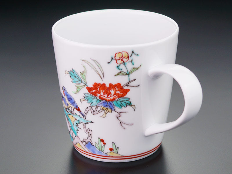 Paire de tasses de qualité supérieure, image couleur, porte-bonheur