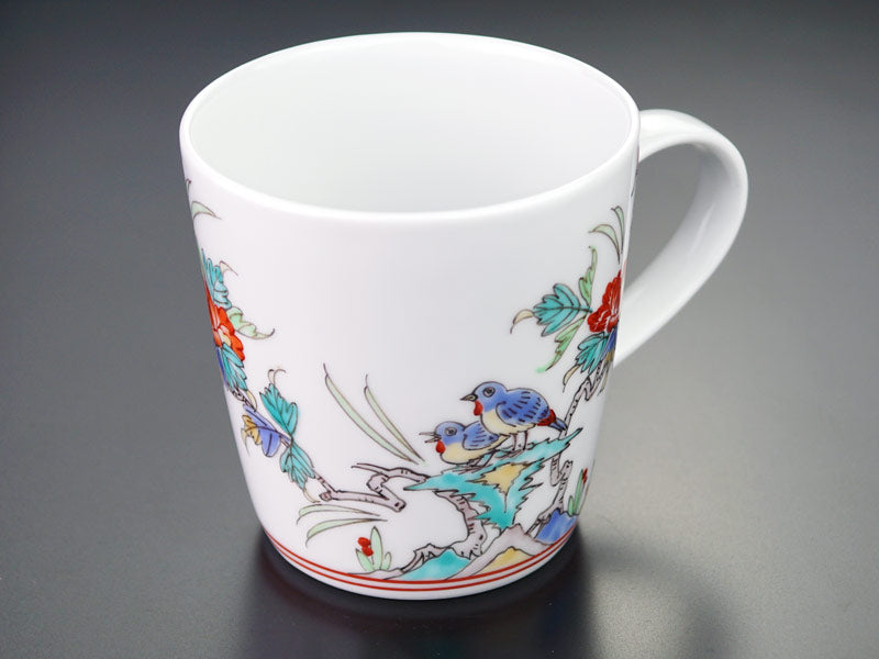 Paire de tasses de qualité supérieure, image couleur, porte-bonheur