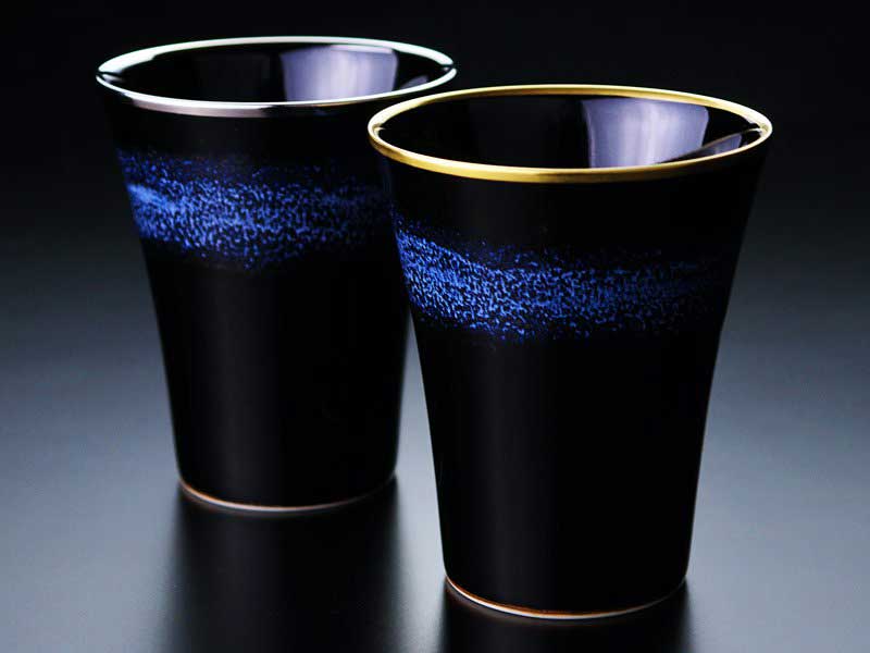 paire de verre à shochu soleil clair de lune