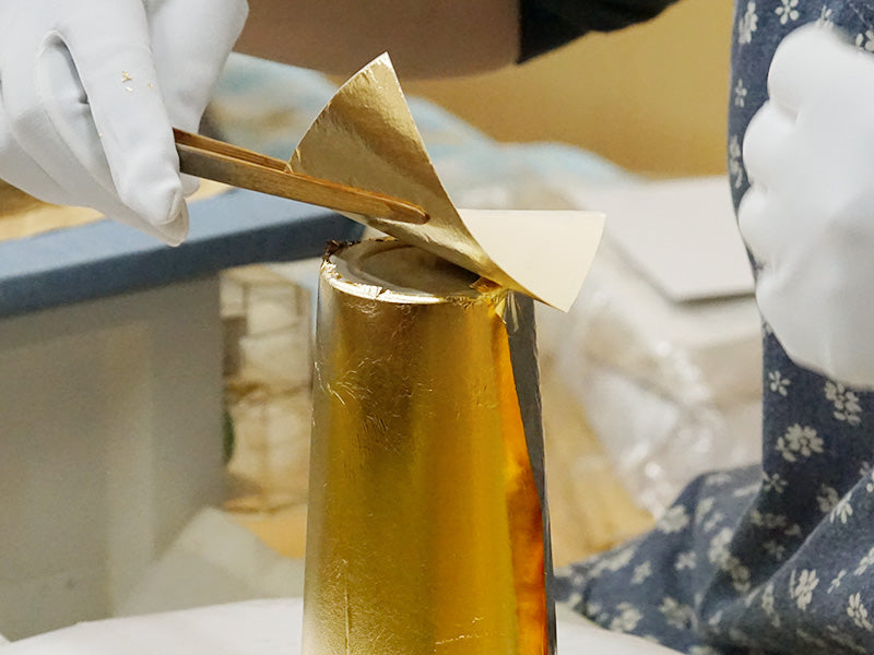 Yamanaka Lacquerware - Shima Cup Daruma Hakugoromo Pair