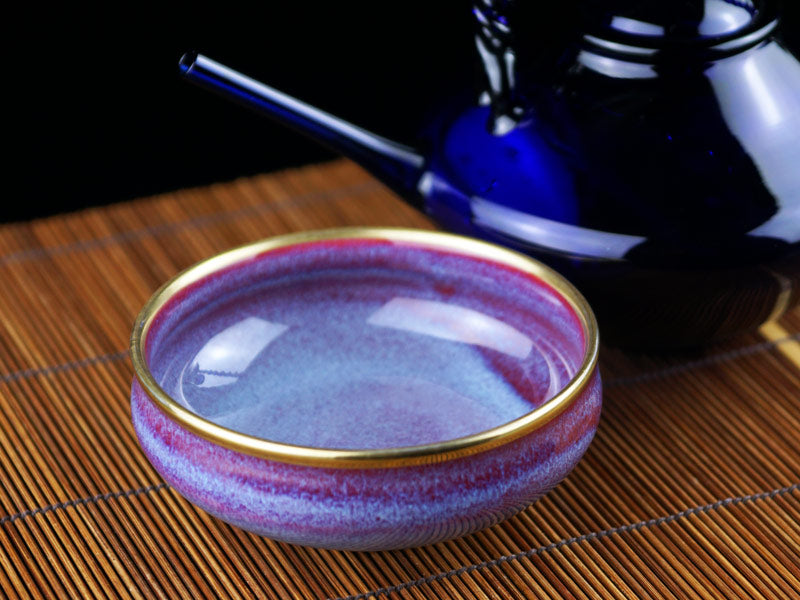 Shinemon Kiln Ochoko Sake Cup Saiun Honkinsai - Arita Ware