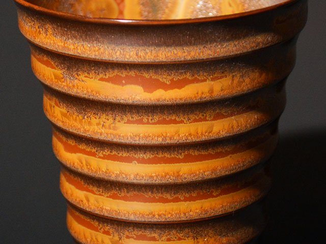 Shinemon Kiln Kinkamon Wave Molding Tumbler - Arita Ware