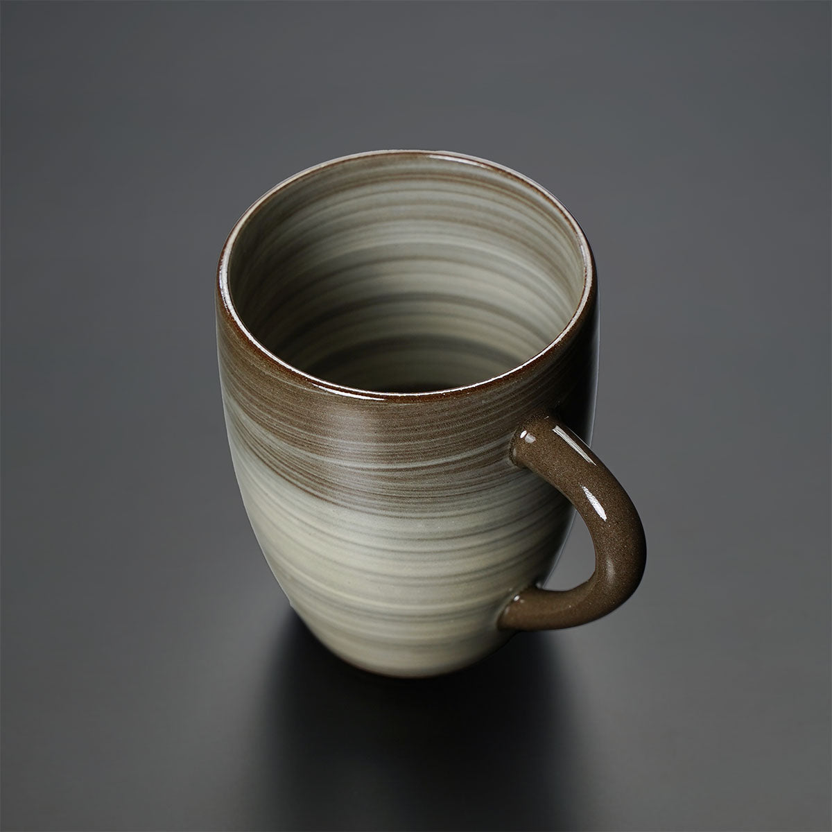 Gagyu Kiln Coffee Mug - Hakeme Brushwork, Arita Ware
