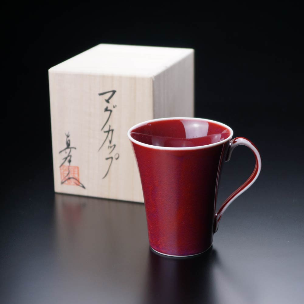 Mug à café Yohen-Shinsha – four Shinemon, porcelaine d'Arita