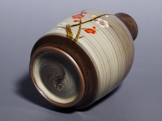 卧牛窑日式酒具套装 - 红梅白梅，有田烧