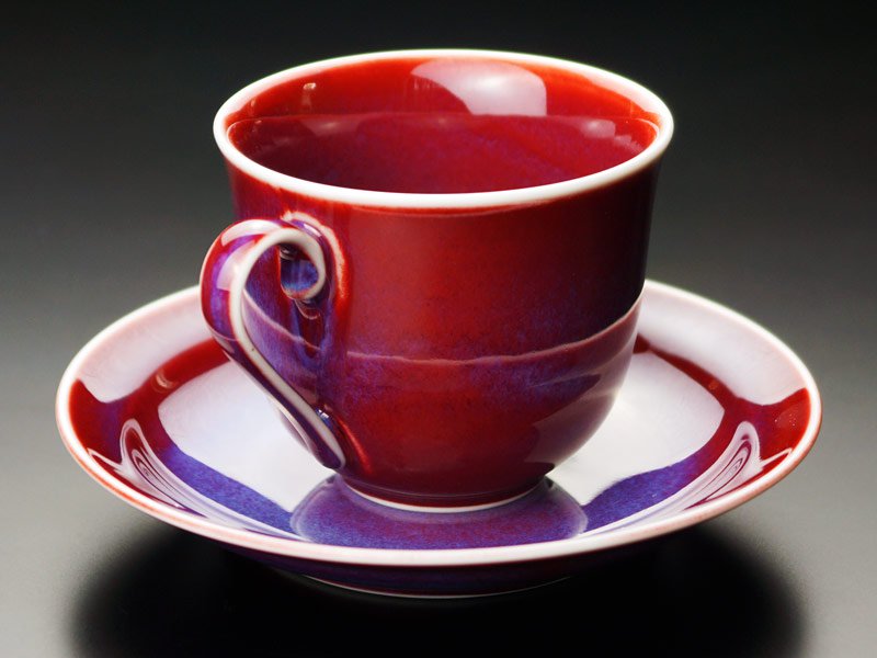 Tasse à café « Saiun » – four Shinemon, porcelaine d'Arita