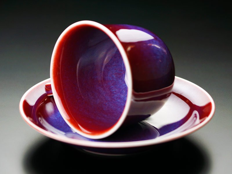 Tasse à café « Saiun » – four Shinemon, porcelaine d'Arita