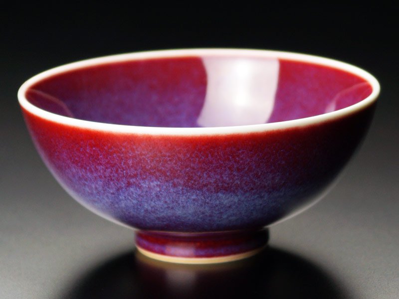 Shinemon Kiln Pair of Rice Bowls "Saiun" - Arita Ware