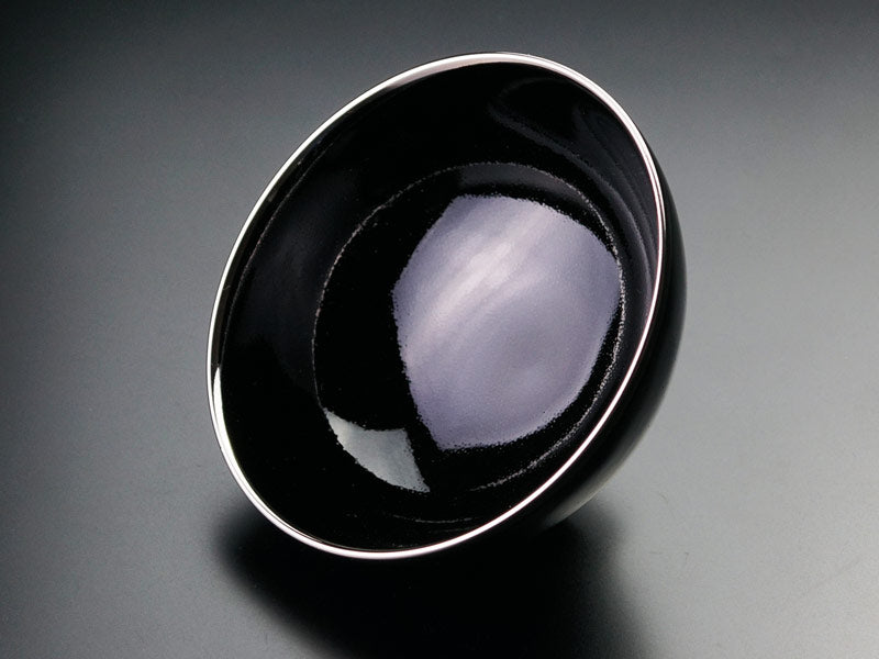 Shinemon Kiln Japanese Rice Bowl "Aoki-Myojo" Gekkou - Arita Ware