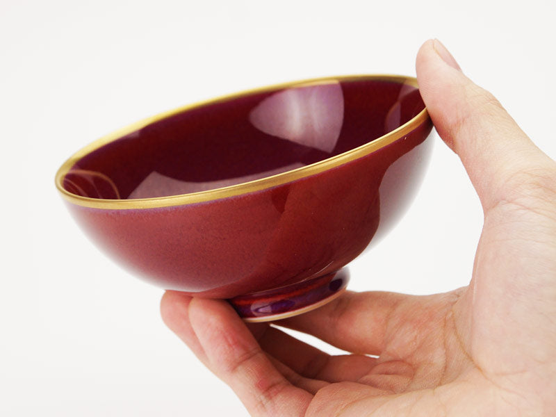 Shinemon Kiln Pair of Rice Bowls Yohen-Shinsha "Hananohikari" - Arita Ware