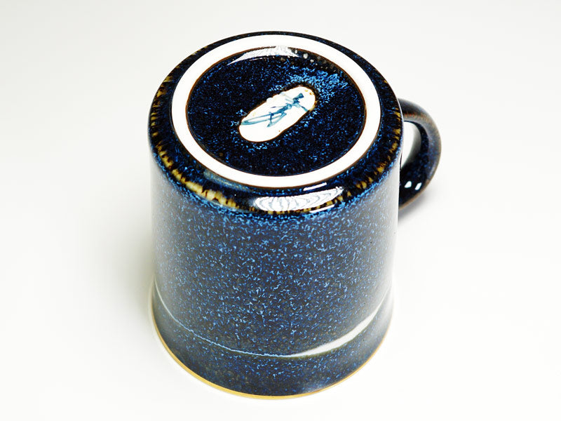 Shinemon Kiln Coffee Mug "Seiten" - Gold Decoration, Arita Ware