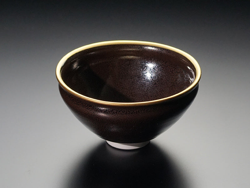 Bol à café or/platine brillant Étoile bleue « Yoko Gekko »