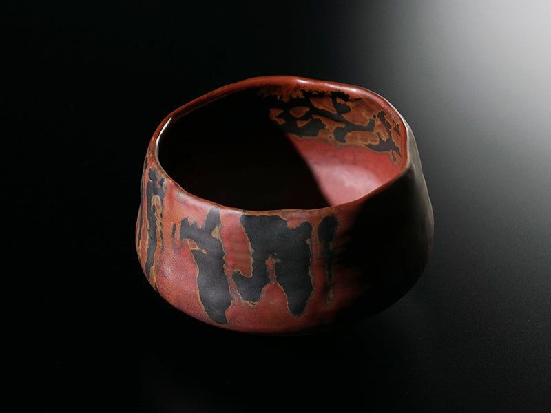 Matcha Bowl (Chawan) "Unkai" Sea of Clouds - Shinemon Kiln, Arita Ware