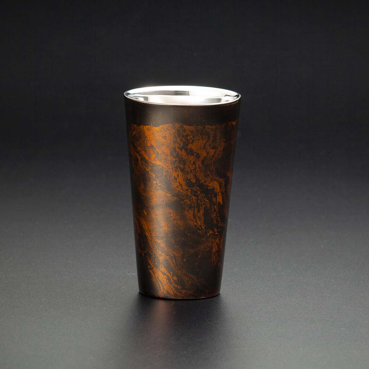 Verres à bière Shima Cup "Byakudan" - Laque de Yamanaka