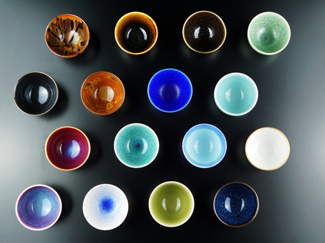Ensemble de tasses à saké ultime (16 couleurs)