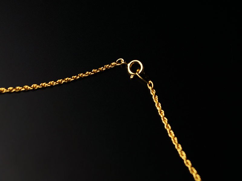 Kyoto Yamamoto Bijutsu - Cherry Blossom Golden Inlay Necklace