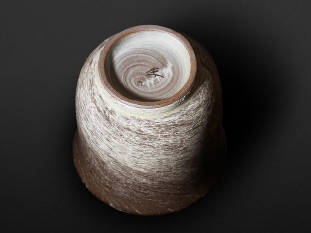 Gagyu Kiln Moon Rabbit Yunomi Japanese Teacup - Arita Ware